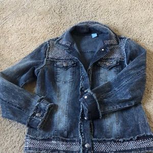 Maltese denim bling jacket